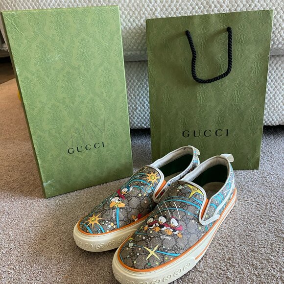 Gucci Donald Duck GG Slip-on Beige main image 6